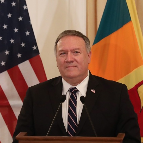 Ο υπουργός Εξωτερικών των ΗΠΑ, Μάικ Πομπέο 