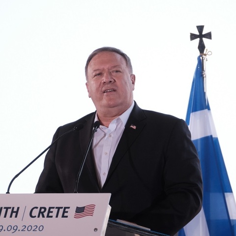 Ο υπουργός Εξωτερικών των ΗΠΑ, Μάικ Πομπέο 