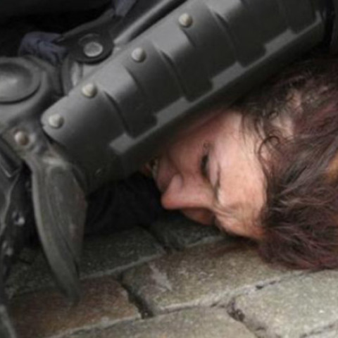 «Παρατηρητήριο»: Η fake φωτογραφία που ανέβασε το ΠΑΜΕ / Φωτογραφία: twitter-pame