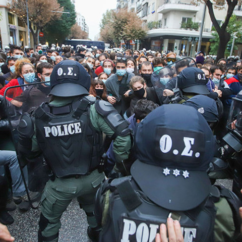 ΘΕΣΣΑΛΟΝΙΚΗ - 47η ΕΠΕΤΕΙΟΣ ΤΗΣ ΕΞΕΓΕΡΣΗΣ ΤΟΥ ΠΟΛΥΤΕΧΝΕΙΟΥ / ΕΝΤΑΣΗ ΚΑΙ ΠΡΟΣΑΓΩΓΕΣ ΣΕ ΣΥΓΚΕΝΤΡΩΣΗ ΑΡΙΣΤΕΡΩΝ ΟΡΓΑΝΩΣΕΩΝ