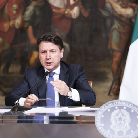 Ο πρωθυπουργός της Ιταλίας Τζουζέπε Κόντε