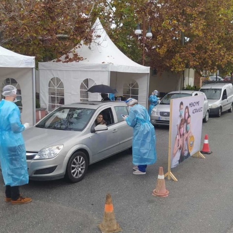 Κλιμάκια του ΕΟΔΥ πραγματοποιούν rapid tests