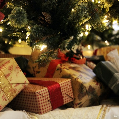 Χριστουγεννιάτικο δέντρο με δώρα