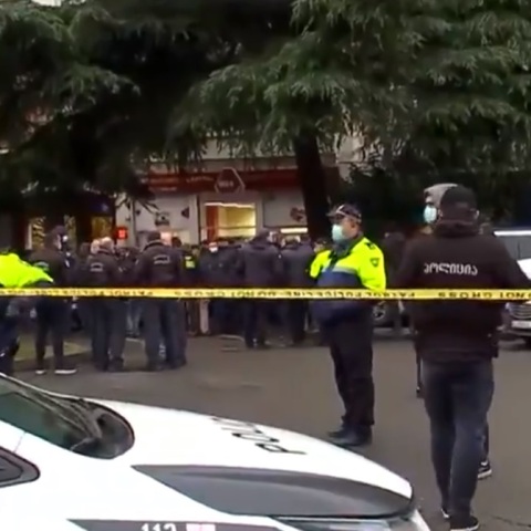 Ομηρία σε γραφεία στην Τιφλίδα