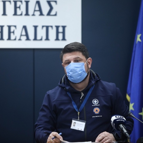 Ο υφυπουργός Πολιτικής Προστασίας, Νίκος Χαρδαλιάς