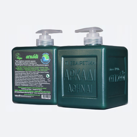 ΑΡΚΑΔΙ: Το δικό σας υγρό πράσινο σαπούνι χεριών 