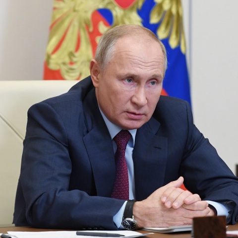 Ο πρόεδρος της Ρωσίας, Βλαντιμίρ Πούτιν