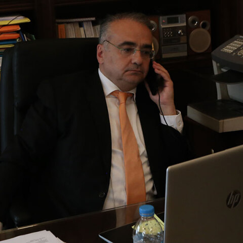 Δημήτρης Βερβεσός, πρόεδρος του Δικηγορικού Συλλόγου Αθηνών