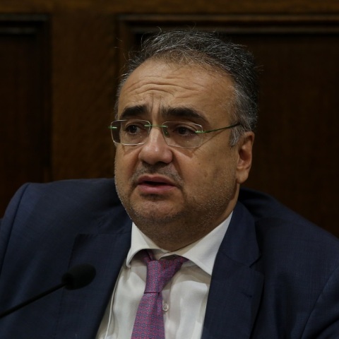 Ο πρόεδρος του Δικηγορικού Συλλόγου Αθηνών, Δημήτρης Βερβεσός