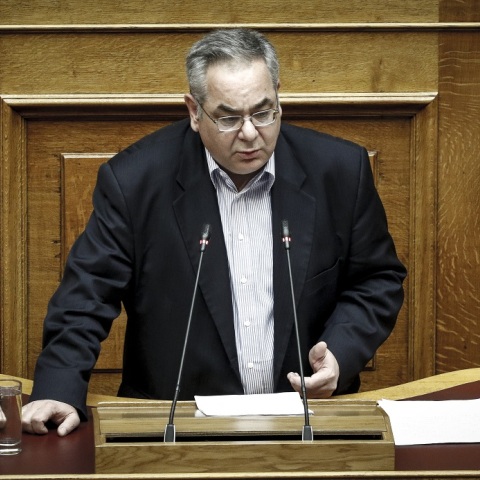 Ο αντιπρόεδρος της Βουλής, Γιώργος Λαμπρούλης