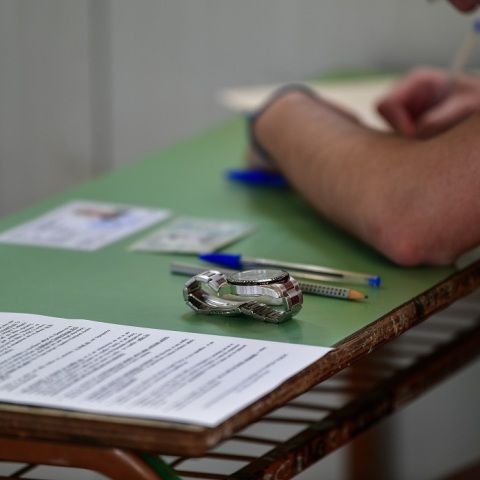 Στιγμιότυπο από τις Πανελλήνιες Εξετάσεις 2020