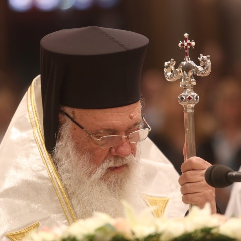 Ο Αρχιεπίσκοπος Ιερώνυμος