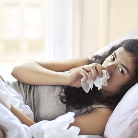 Άρρωστη γυναίκα