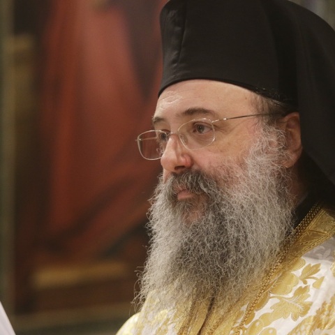 Ο μητροπολίτης Πατρών, Χρυσόστομος