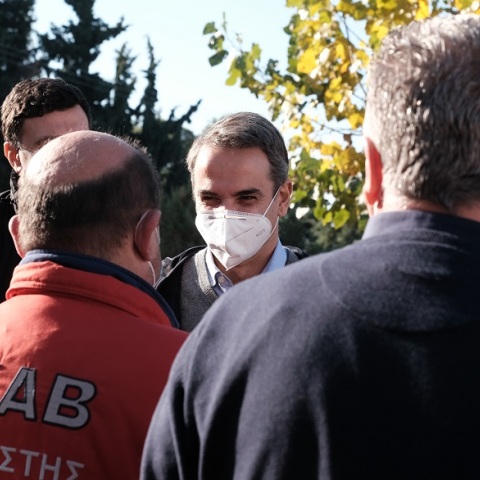 Επίσκεψη του Κυριάκου Μητσοτάκη στη Θεσσαλονίκη