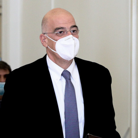 Ο υπουργός Εξωτερικών, Νίκος Δένδιας