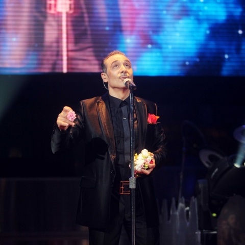 Ο τραγουδιστής Νότης Σφακιανάκης 