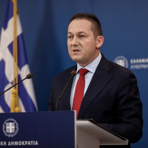 Ο κυβερνητικός εκπρόσωπος, Στέλιος Πέτσας