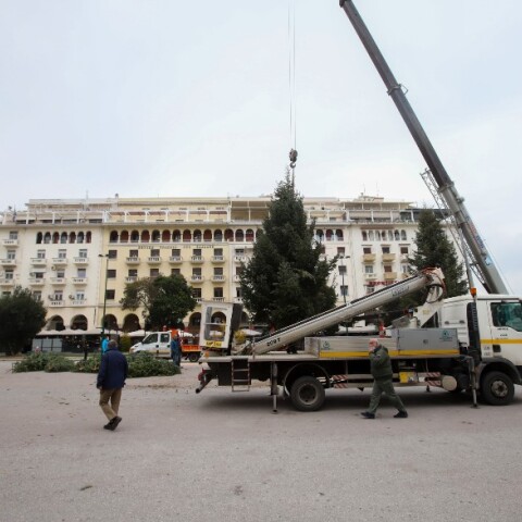 Η πλατεία Αριστοτέλους