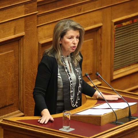 Η πρώην βουλευτής της Νέας Δημοκρατίας, Ευγενία Τσουμάνη - Σπέντζα