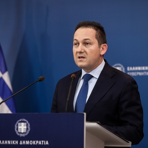 Ο κυβερνητικός εκπρόσωπος, Στέλιος Πέτσας