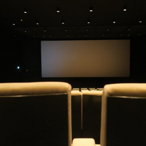 Άδεια κινηματογραφική αίθουσα εν μέσω πανδημίας