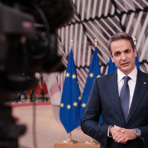 Ο πρωθυπουργός Κυριάκος Μητσοτάκης