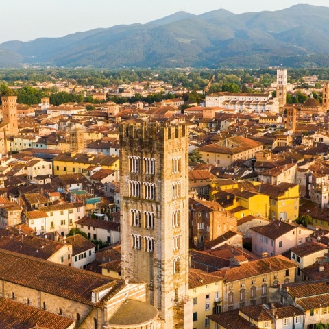 Η πόλη Λούκα στην Ιταλία