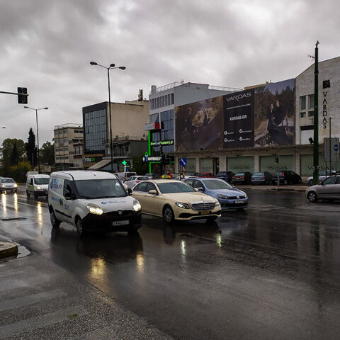 Βροχή στην Αθήνα