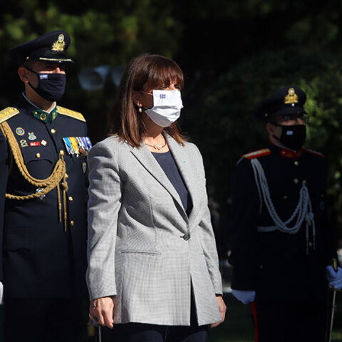 Η Πρόεδρος της Δημοκρατίας Κατερίνα Σακελλαροπούλου