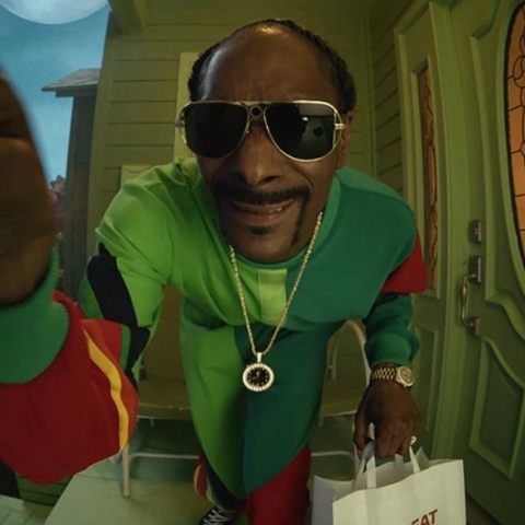 Ο Snoop Dogg στην καμπάνια του «Just Eat»