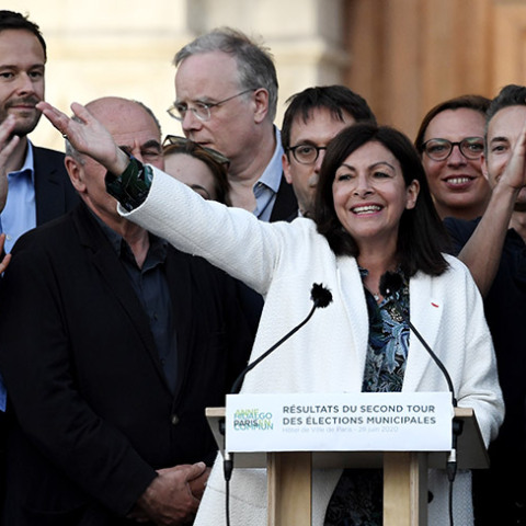 Παρίσι - Η δήμαρχος Anne Hidalgo