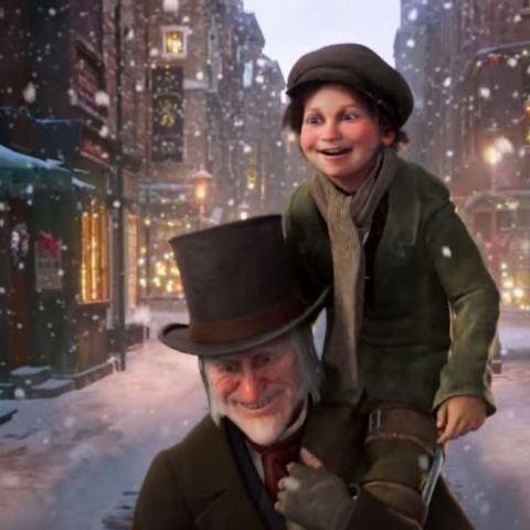 Σκηνή από την ταινία «A Christmas Carol» σε σκηνοθεσία του Ρόμπερτ Ζεμέκις 