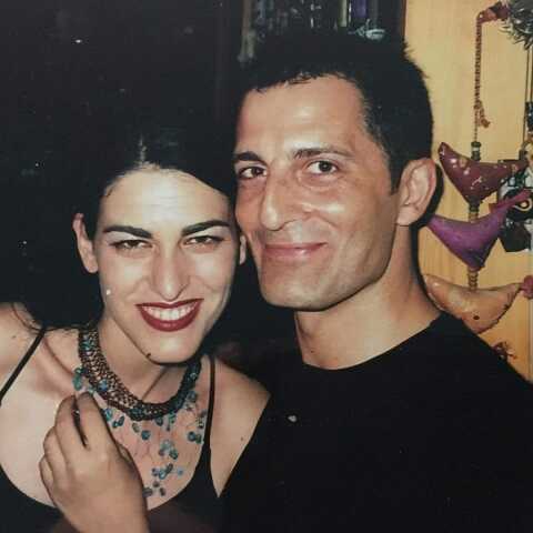 Η Ελένη Ψυχούλη με τον Εμμανουήλ Κουτσουρέλη