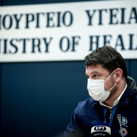 Ο υφυπουργός Πολιτικής Προστασίας και Διαχείρισης Κρίσεων, Νίκος Χαρδαλιάς