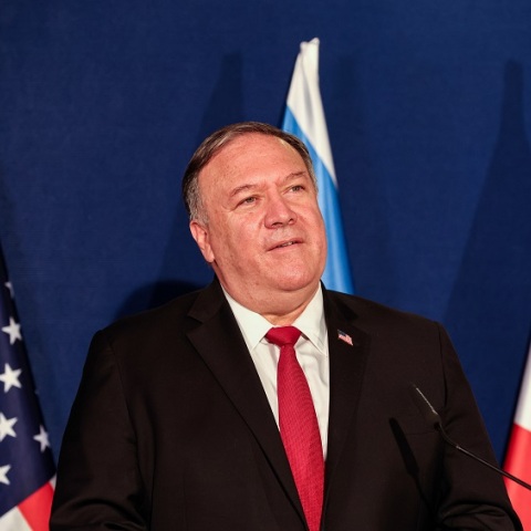 Ο υπουργός Εξωτερικών των ΗΠΑ, Μάικ Πομπέο 