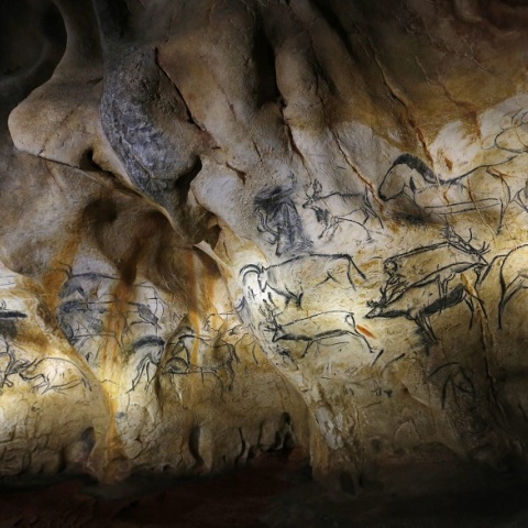 Τοιχογραφία στο σπήλαιο Σωβέ