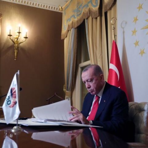 Ο Τούρκος πρόεδρος Ρετζέπ Ταγίπ Ερντογάν