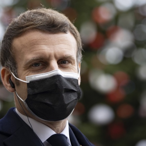 Ο πρόεδρος της Γαλλίας, Εμανουέλ Μακρόν