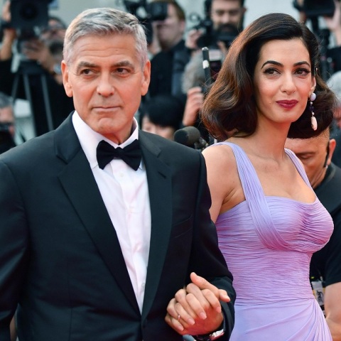 Ο Τζορτζ Κλούνεϊ και η Αμάλ Αλαμουντίν