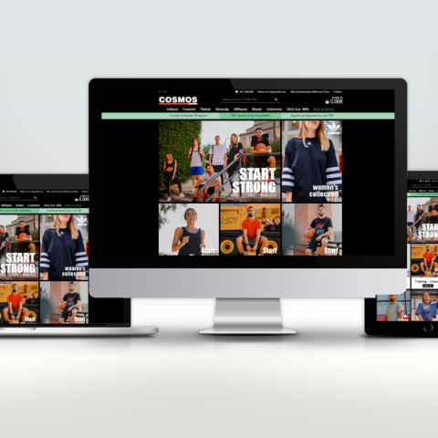 Το Cosmossport.gr “πρωταθλητής” το 2020 στο Ηλεκτρονικό Εμπόριο με πάνω από 800.000 παραγγελίες & πλατινένια διάκριση