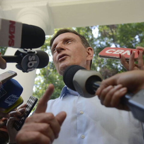 Ο δήμαρχος του Ρίο ντε Τζανέιρο Marcelo Crivella 