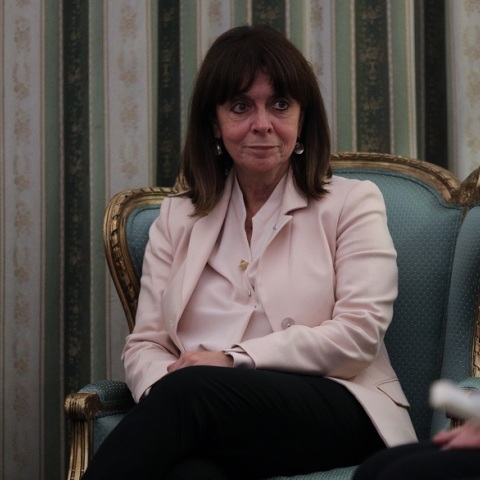 Η Πρόεδρος της Δημοκρατίας, Κατερίνα Σακελλαροπούλου