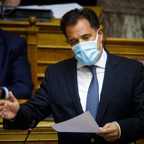 Ο υπουργός Ανάπτυξης και Επενδύσεων, Άδωνις Γεωργιάδης 