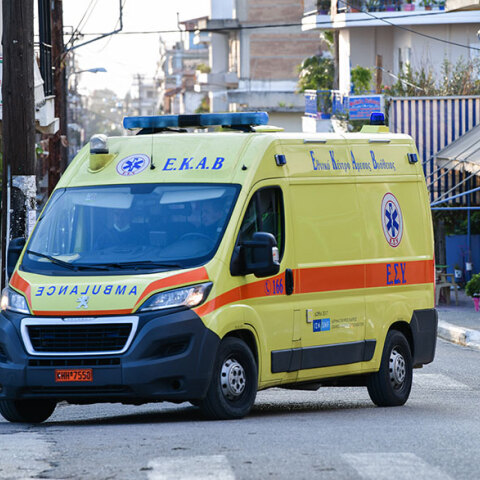 Ασθενοφόρο του ΕΚΑΒ (ΦΩΤΟ ΑΡΧΕΙΟΥ)