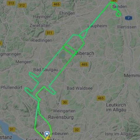 Σύριγγα πάνω από τη Βαυαρία