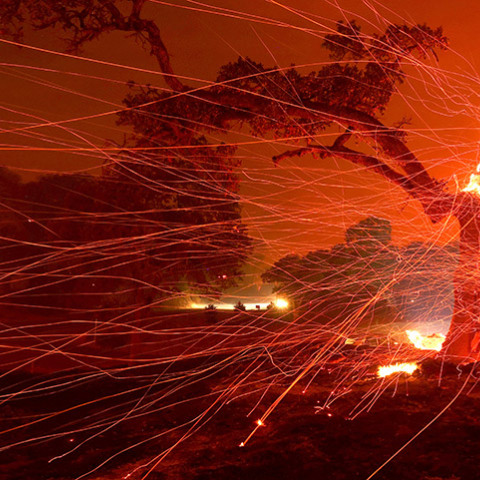 Καλιφόρνια - Φωτιά 18 Αυγούστου 2020