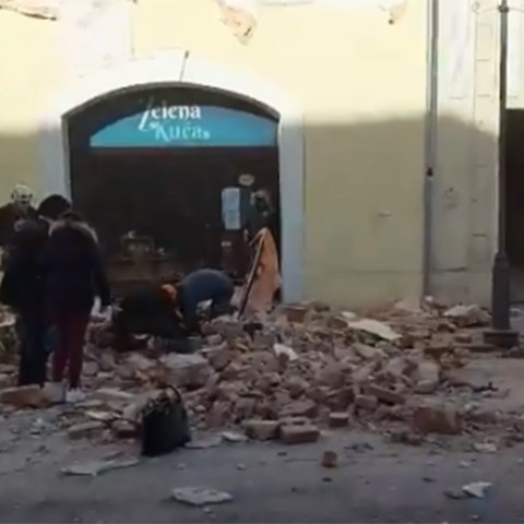 Κροατία - Σεισμός 