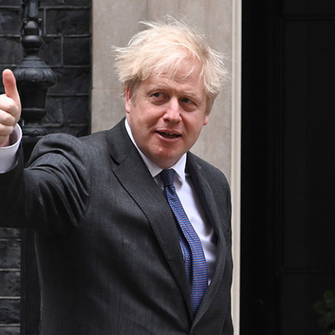 Ο πρωθυπουργός της Βρετανίας Μπόρις Τζόνσον