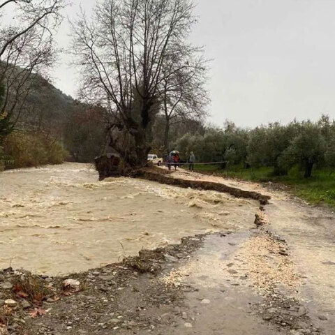 Κακοκαιρία στην Άρτα: Πλημμύρες και κατολισθήσεις στον Δήμο Νικολάου Σκουφά
